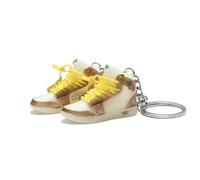 MPK 3D Sneaker Keychain for Men & Women retro in beautiful package Boyfriend and Girlfriend Perfect Valentine's Day Gift, Gold (Night Light), S