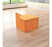 MPLFHSYOS Creative Corner Sofa,Minimalist Small Sofas,Flexible Modular Collaborative Soft Seating,for Reception Room, Library, Lounge, Shopping Mall(80 * 65CM)