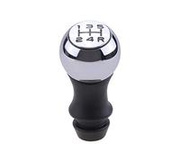 MPODYTSF Car Accessories 5 Speed Manual Gear Shift Knob for Peugeot 106 206 207 306 307 407 408 1007 107 308 2008 301 3008 406 508 605 807 Right Reverse(Black Decor)