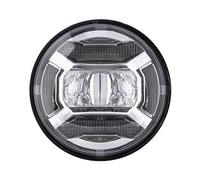 MPODYTSF Headlight Accessories Motorcycle 4.5'' Headlight Round Fog Light Lamp Bracket Assembly For Harley For Davidson Sportster Softail