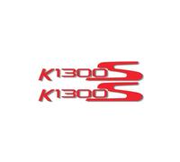 MPODYTSF Motorcycle Decal Sticker For BMW K1300S K1300 S Motorcycle Fuel Tank Sticker Reflective(Black- Silver)