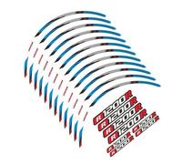 MPODYTSF Motorcycle Decal Sticker For BMW R1200R R 1200 R 2006-2018 Motorcycle Protector Wheel Sticker Accessories(Blue)