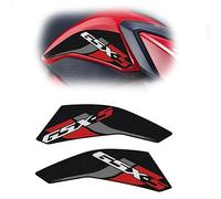 MPODYTSF Motorcycle Decal Sticker For SUZUKI GSX-S750 GSXS 750 Z 2017 2018 2019 2020 2021 Motorcycle Side Tank Pad Protector Knee Anti-slip(Black- Silver)