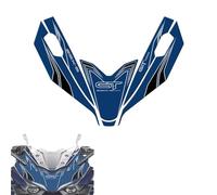 MPODYTSF Motorcycle Decal Sticker Motorcycle Front Fairing Protector For Suzuki GSX-S1000GT GSX-S 1000GT 2022 2023 2024 Motorcycle 3D Protection Decal Sticker(Blue)