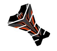MPODYTSF Motorcycle Decal Sticker Motorcycle Fuel Tank Stickers For BMW F800GT F 800GT F800 GT(Orange)