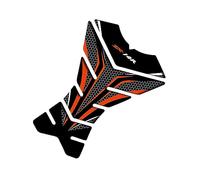 MPODYTSF Motorcycle Decal Sticker Motorcycle Sticker Decal Gas Oil Fuel Tank Pad Protector For Kawasaki ZX-14R Zx14r All Years(Orange)