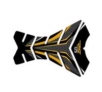 MPODYTSF Motorcycle Decal Sticker Motorcycle Tank Pad Accessories Protector Sticker For Aprilia RS 125 RS125(Yellow)