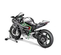 MPODYTSF Scale Model 1:6 Motorcycle Model Diecasts Portable Racing Finger Motobike Simulation Collection For Kawasaki H2R