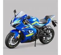 MPODYTSF Scale Model 1/9 Motocross Motorcycle Model Car Collection Gift Die Casting Production For SUZUKI GSX-1000R(Blue)