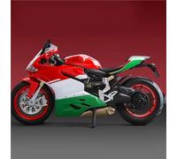 MPODYTSF Scale Model Simulation Alloy 1:12 For DUCATI 1199 Racing Motorcycle Model Diecast Motorbike Collection Miniature Voiture Home Decor(Green)