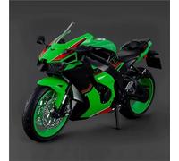 MPODYTSF Scale Model Simulation Alloy 1:9 For Kawasaki ZX-10R Racing Motorcycle Model Diecast Motorbike Collection Miniature Voiture Home Decor(Green)