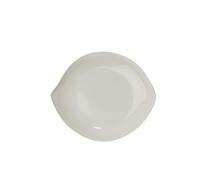 MPOPO Camping Plates Ceramic Cold Dish Plate Hotel Restaurant Club Creative Tableware Salad Decorative Plate(B)