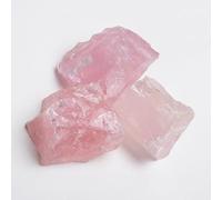 MPOPO Healing Crystals Natural Pink Crystal rough stone Stone Hibiscus Ice Powder Jelly White Aroma Diffuser Ore Crystal Decor(3-5cm,200g)