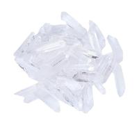 MPOPO Healing Crystals White Crystal Hexagonal rough stone Stone Teaching Science Specimen and Healing for Tumbling, Winding, Witchcraft Reiki, Meditation Crystal Decor(500g,3-5cm)