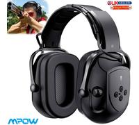 Mpow Hearing Protection Headphone Bluetooth Ear Defenders AM FM Radio Music Play