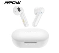 MPOW MX3 True Wireless Earbuds - HiFi Sound, IPX7 Waterproof, Wireless Charging, USB-C, Smart Touch Control, 25h Total Playtime