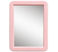 mpowtech Gifts for Back to School Season,Magnetic Locker Mirror - 5" x 7" Pink Magnet Mirror for School, Bathroom, Workshop, Office,Small Mirrors for School Locker