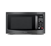 MPP-BS Microwave Oven with Smart Sensor, Easy Clean Interior, ECO Mode and Sound On/Off, 1.2 Cu.ft, Black Stainless Steel