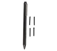 MPP2.0 Stylus Pen with 4096 Levels Tilt Pressure Sensitivity, Compatible for Envy x360 Pavilion x360 Transformer Series, Aluminum Alloy Digital Pen with 2 Buttons and 4 Nibs for (black)