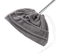 Mppchhn Broom Cloth Cover - Reusable Sweeping Mop Broom Cover - Washable Microfiber Cleaning Supplies Tight Fit for Kitchen Hotel Apartment Dormitory Balcony Bedroom