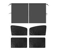 Mppchhn Car Window Drape - UV Protection Window Drape,Light Blocking Breathable Sunshades Drapery, Automobile Interior Accessories for RV Truck