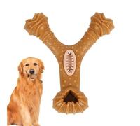 Mppchhn Dog Treat Toys | Stick Bone for Dog Teeth Cleaning - Bite-resistant Puppy Chewing Supplies, Food Dispenser for Medium Large Animals Training Playing
