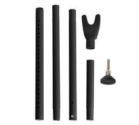 Mppchhn Door Security Stoppers,Heavy-Duty Hotel Safety Lock Stick | Reinforced Non-Slip Jammer, Anti-Theft Blocking Stick for Basement Home Rental Property