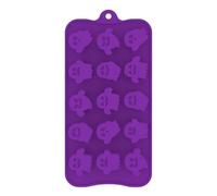 Mppchhn Halloween Silicone Chocolate Molds - Gummy Candy Molds Halloween - 15-Cavity Microwave Oven Safe Holiday Homemade Moulds for Mini Soap Pastry Cake Decoration Wax Melt Mini Candle Jelly Treat