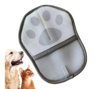 Mppchhn Pet Hair Removal Glove for Cats - Fabric Lint Cleaning Tool,Reusable Electrostatic Adsorption Dog Hair Removal Tool for Clothing Sofa Bed Car Seat Pants Apartment Dwellers