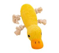 Mppchhn Pet Plush Toys,Duck Shape Squeaky - Enrichment Dog Toys | for Travel Indoor Playtime Enrichment Home Boredom Reduction Keeping Entertained