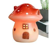 Mppchhn Small Mushroom Lamp - Mushroom Bedside Table Lamp - Creative Light for Kids Room Table Desk Dorm Bedroom Nursery Home Reading Sleep