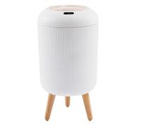 Mppchhn Touchless Trash Can - 10L Motion Sensor Garbage Bin - Recycling Bin Food Waste for Kitchen Bathroom Break Room Bedroom Under Sink Hotel Classroom