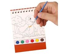 Mppchhn Water Painting Book | Vertical Washable Watercolor Sketchbook | Drawing Workbook Painting Sketchbook, Portable Airplane Activities for Toddler Children