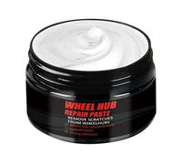 Mppchhn Wheel Repair Kit - 50g Hub Polishing Paste with Sponge,Swirl Remover Auto Detailing Solution with Sponge for Car RV Motorcycle Truck Marine Restoration