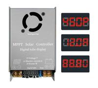 MPPT for Boost Solar Controller 450W for 24V/36V/48V/60V/72V/96V Output, 9V-60V Input, 98% Efficiency, IP30 Aluminum Alloy with LED Display and Multiple Protections
