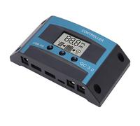 MPPT Solar Charge Controller, 12V 24V 30A | LCD Screen, Adjustable, Aluminum, RV Boat Off Grid, 400W Solar Panel, Lithium