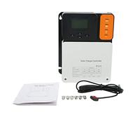 MPPT Solar Charge Controller 30A High Efficiency Solar Panel Regulator Battery Charger for Off Grid Solar Systems 12V 24V 36V 48V Aluminum Alloy