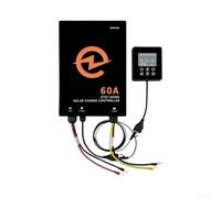 MPPT Solar Charge Controller 60A 2700W for PV Systems, IP66 Waterproof with Fan Cooling