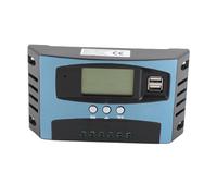 MPPT Solar Current Manager 12V 24V | 3 Stage Regulation & Full Coverage for Solar Panel Battery | Industrial Chip with LCD Display & Security Features (50A)