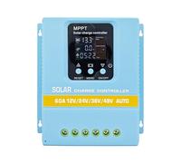 MPPT Solar Panel Charging Regulator Auto Solar Charging Battery Intelligent Regulator for Electronic Device Easy to Use MPPT Controller with Lcd Display