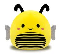 MPQDFG Cute Bee Plush Toy, Things Soft Plush Squishy Toy Animals, Cute Face and White Wings, Kawaii Honeybee Plush Kinder Mädchen Jungen Geschenke für Geburtstag,Weihnachten
