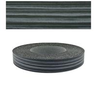 Mprofi MT® Melamine Edge Banding Black Surf | 22mm X 20m | Melamine Edging Tape | Iron-On Edge Trim with Hot Melt Adhesive | Durable & Easy to Apply for Furniture, Shelves & Worktops