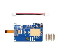 MPS2280P NVME Solid Disk Expansion Board Includes Power Options for NVME 2280/2242/2230 Solid Disk
