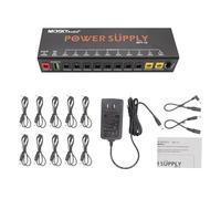 MPT-10 Guitar Effect Pedal Power Supply 10 Outputs with USB Port for 9V 18V 4-12V 100mA 300mA 500mA