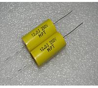 MPT 250V 12UF 126J 250VDC Axial Copper Foot Divider Film Divider Capacitor 1 Pcs Control circuit