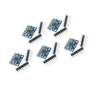 MPU6050 Digital 3-Axis Gyro + Accelerometer Module, 5 pack | High MPU6050 Accelerometer Gyroscope Module, 16Bit Converter, IIC Communication, Data Output