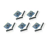 MPU6050 Digital 3-Axis Gyro + Accelerometer Module, 5 pack | High MPU6050 Accelerometer Gyroscope Module, 16Bit Converter, IIC Communication, Data Output
