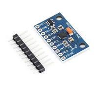 MPU9250 GY-9250 9-Axis 9 DOF 16 Bit Gyroscope Acceleration Magnetic Sensor,3~5V 9-Axis Attitude +Gyro +Accelerator +Magnetometer Gyroscope Sensor Module IIC/SPI for Accurate Measuring