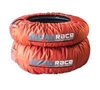 MPW Race Dept Analog Motorcycle Tyre Warmers Superbikes Front Rear Heated Cover Orange (200)