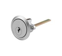 MPX6 Standard Rim Cylinder High Security Lock Barrel for Surface Mounted Nightlatch Systems with Multi Pin Protection and UK Standard Fit (MK, Satin Chrome)